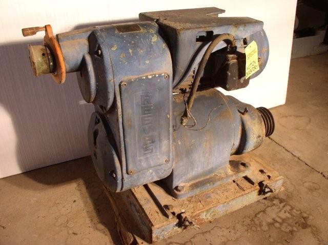 Used 20 HP Reeves Variable Speed Drive With Gear Reduction Output