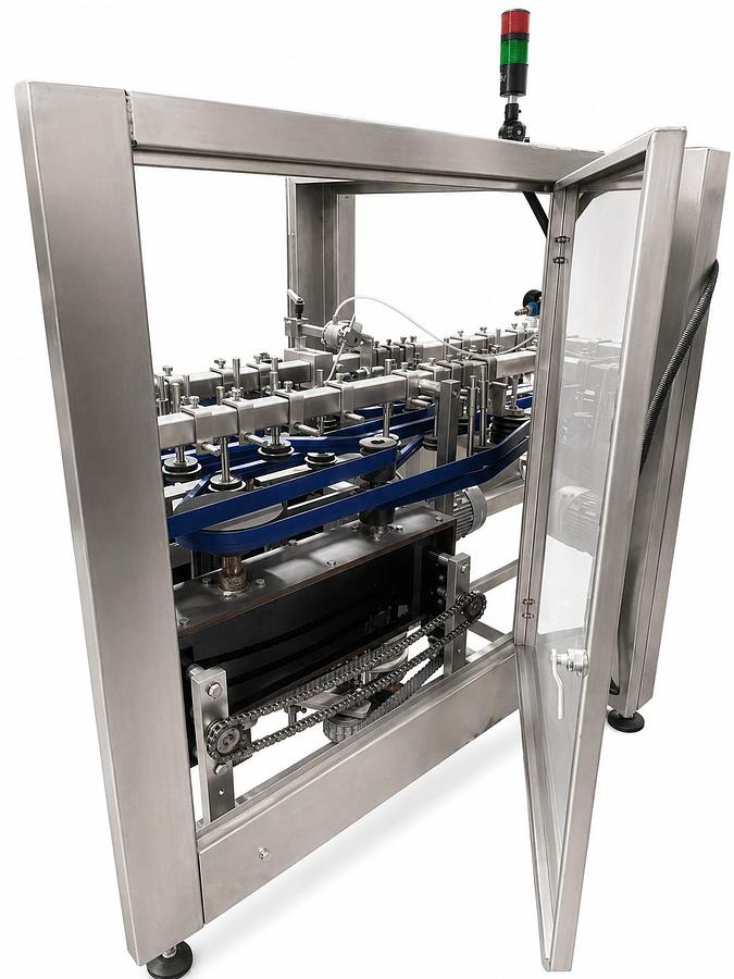 AUTOMATIC BOTTLES UNSCRAMBLER-READY FOR SHIPMENT