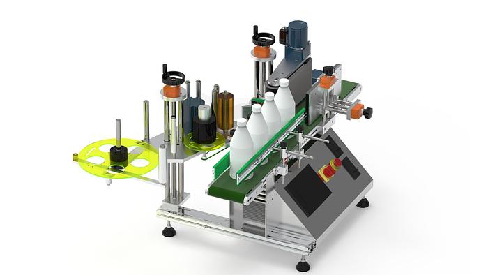 Desktop Labeling Machine for Bottles, Jars and Cans