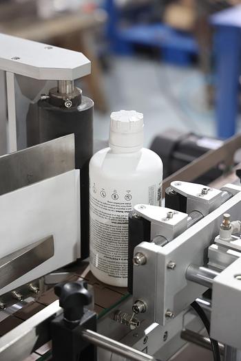 Automatic Filling Line for Bottles and Jars for Small to Medium Production Capacity