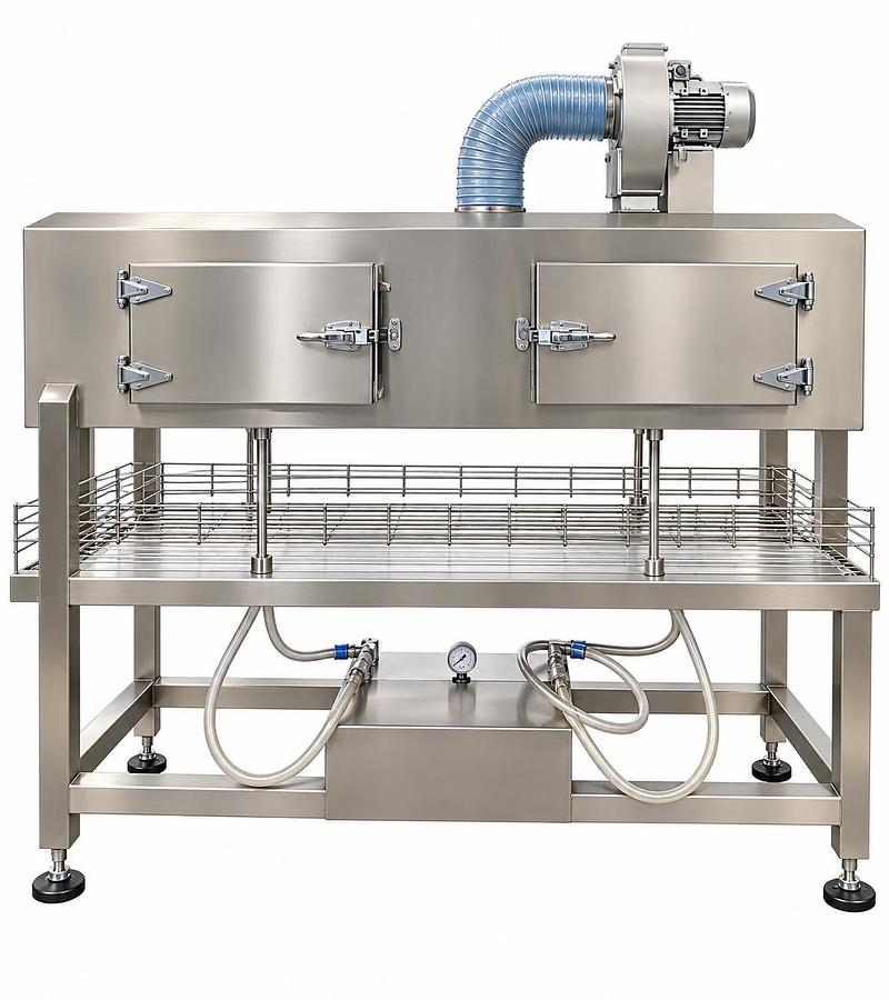 Automatic Full Sleeve and Neckband Labeling Machine