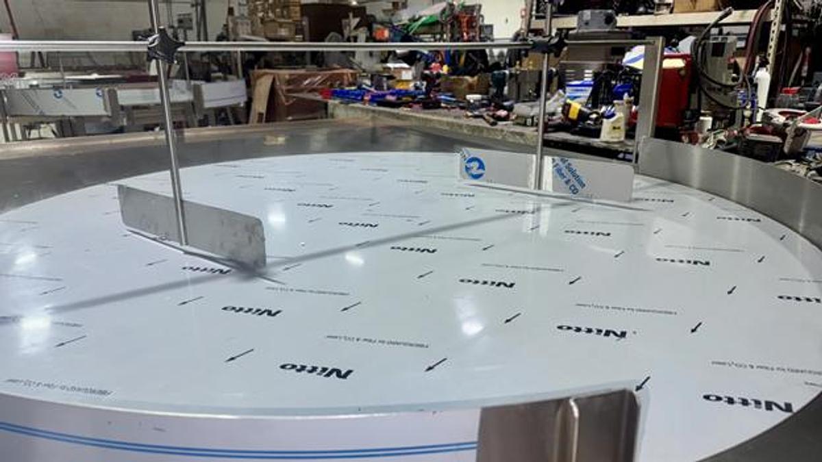 DE-48 Accumulation Rotary Tables with or without Unscrambler and with or without working table-48 Inches Diameter