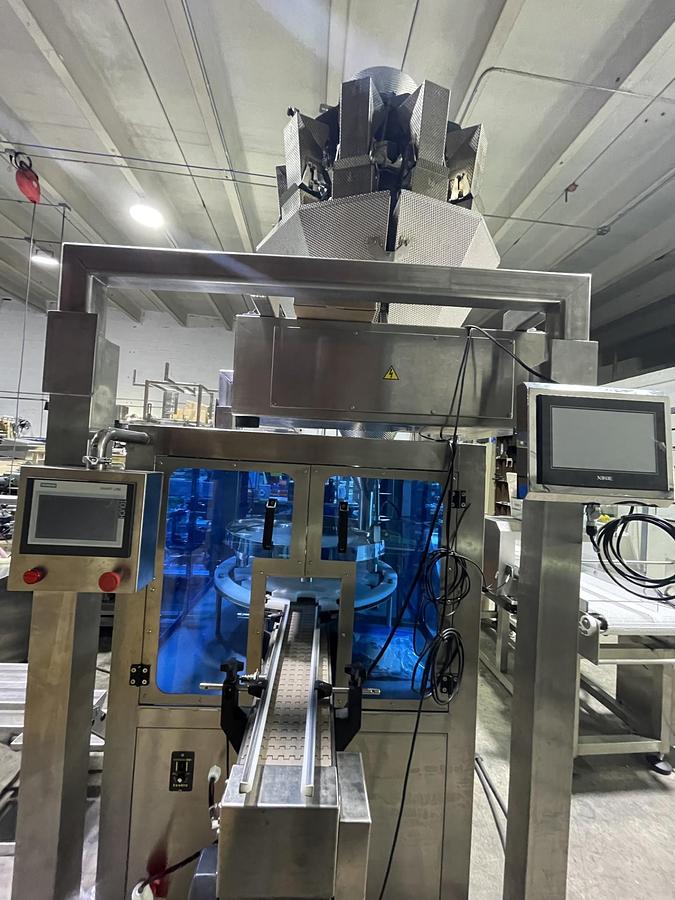 FULLY AUTOMATIC WEIGHING FILLING AND CAPPING MACHINE FOR GUMMIES, CANDIES AND SIMILAR PRODUCTS-READY FOR SHIPMENT