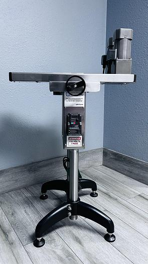 Hugger Belt Transfer Conveyor for Bottom Coding and other Applications/24 inches long-Model DE 24
