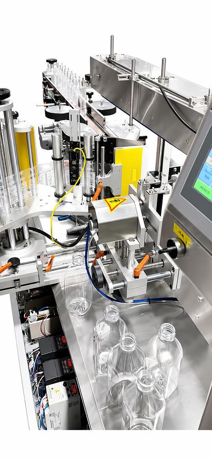 Automatic Doubled Sided Labeling Machine