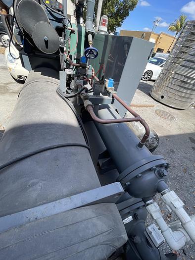 Used Low Temperature  Screw Chiller With Stainless Steel Tank And 2 Pumps-brand Huateng