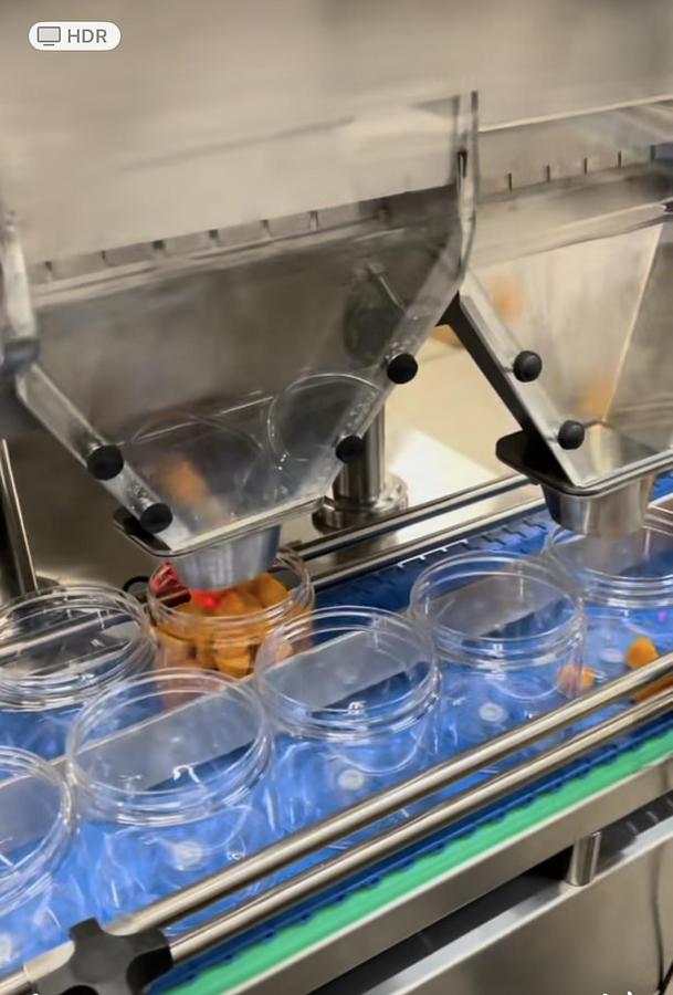 Used Automatic Filling, Unscrambler, Capping, Induction Sealer, Printer Coding, Bottomless Conveyor, Labeling Machine, Neck Bander with Heat Tunnel, Accumulation Rotary Table for Gummies or similar products-READY FOR SHIPMENT