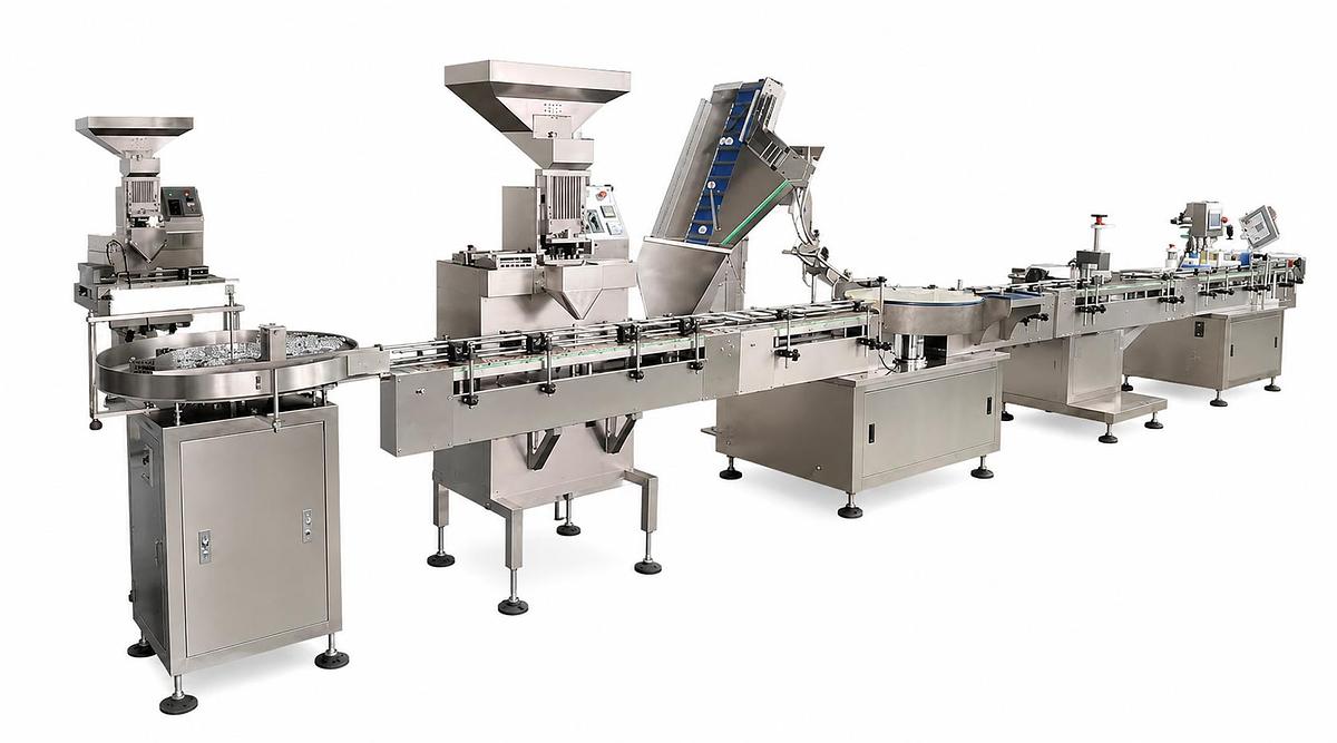 Automatic Capsule Counting and Dispensing Machine