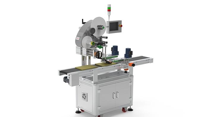 Automatic Labeling Machine for Top Surfaces-Boxes and Cartons