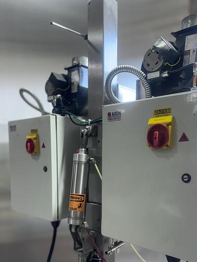 Used NECK BANDER WITH TUNNEL MODEL EZ-130 BRAND: AXON IN EXCELLENT CONDITION AND READY FOR SHIPMENT