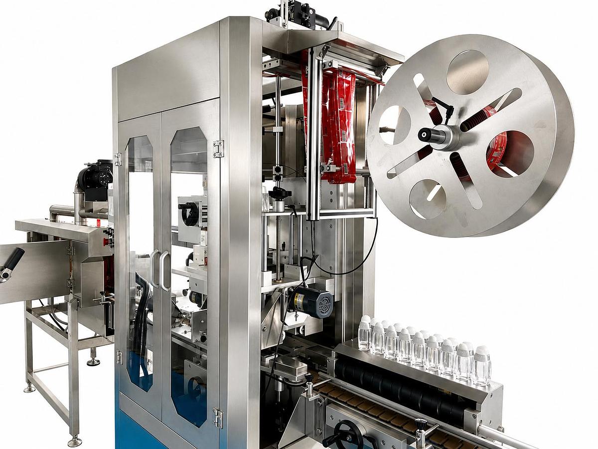 Automatic Full Sleeve and Neck Bander Applicator-Ready For Shipment