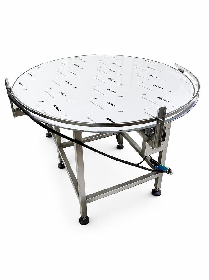 DE-60 Accumulation Rotary Tables with or without Unscrambler and with or without working table-60 Inches Diameter