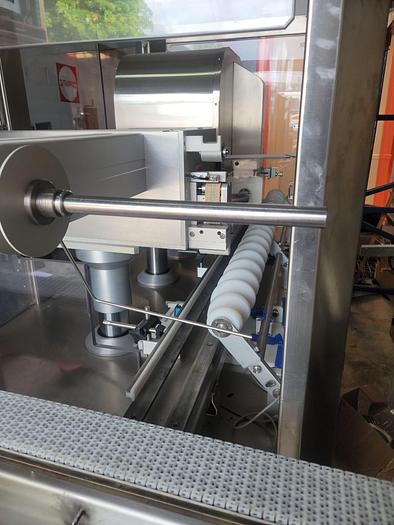 Used AUTOMATIC INLINE TABLETS, CAPSULES, SOFT GELS AND CAPLETS COUNTING AND FILLING MACHINE-BRAND CAPMATIC