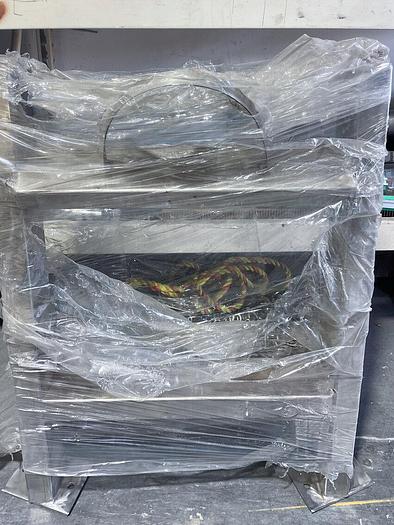 Used Two (2) 23 Feet Long By 8.5" In Diameter Screw Conveyors With Hopper And Base (Inclined)