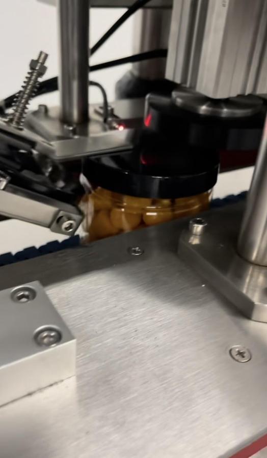 Used Automatic Filling, Unscrambler, Capping, Induction Sealer, Printer Coding, Bottomless Conveyor, Labeling Machine, Neck Bander with Heat Tunnel, Accumulation Rotary Table for Gummies or similar products-READY FOR SHIPMENT