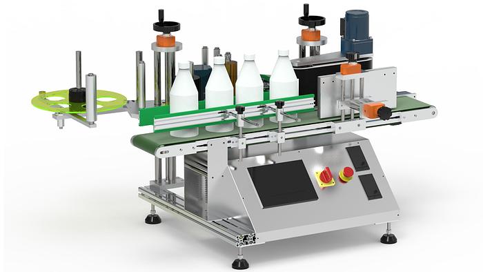 Desktop Labeling Machine for Bottles, Jars and Cans
