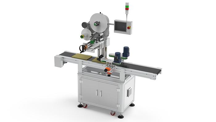 Automatic Labeling Machine for Top Surfaces-Boxes and Cartons