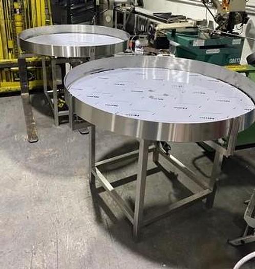 DE-72 Accumulation Rotary Tables with or without Unscrambler and with or without working table-72 Inches Diameter
