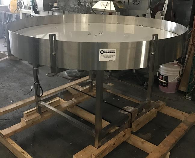 DE-72 Accumulation Rotary Tables with or without Unscrambler and with or without working table-72 Inches Diameter