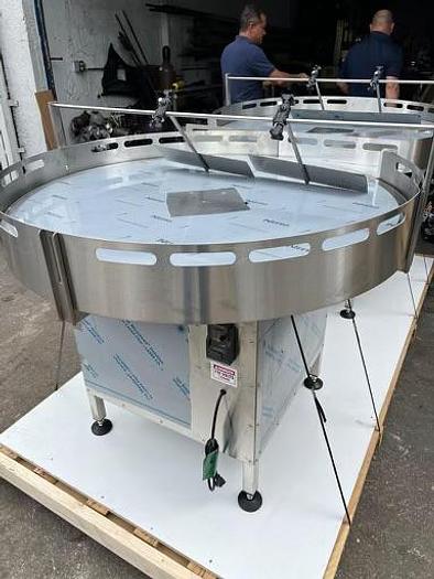 DE-36 Accumulation Rotary Tables with or without Unscrambler