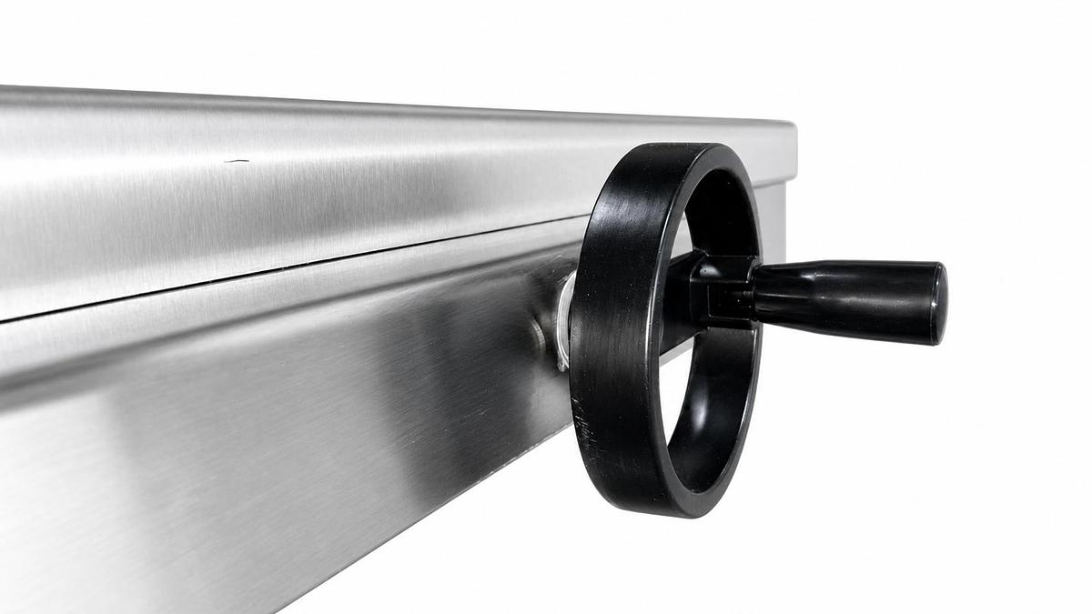 HUGGER BELT TRANSFER CONVEYOR FOR BOTTOM CODING AND OTHER APPLICATIONS WITH FREE PRINTER HEAD BRACKET- 36 INCHES LONG- MODEL DE 60