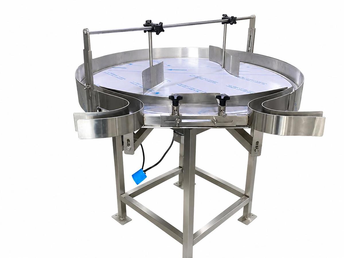 DE-60 Accumulation Rotary Tables with or without Unscrambler and with or without working table-60 Inches Diameter