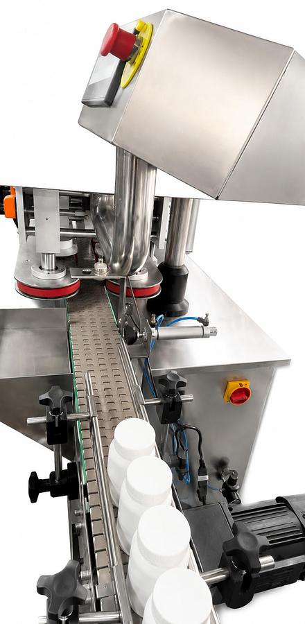 Automatic Adjustable Capping Machine with Inspection System-up to 150mm Cap Size with Inspection System