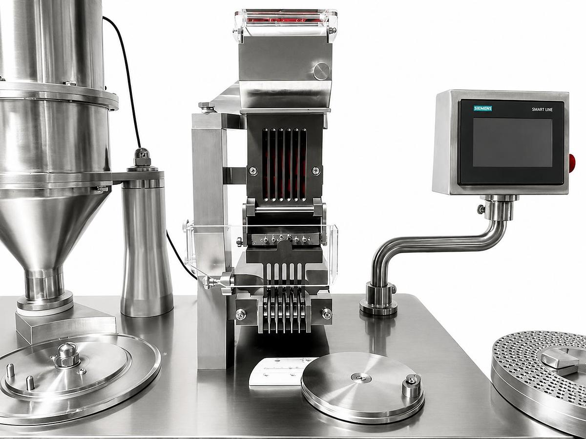 Capsule Filling Machine Semi-Automatic