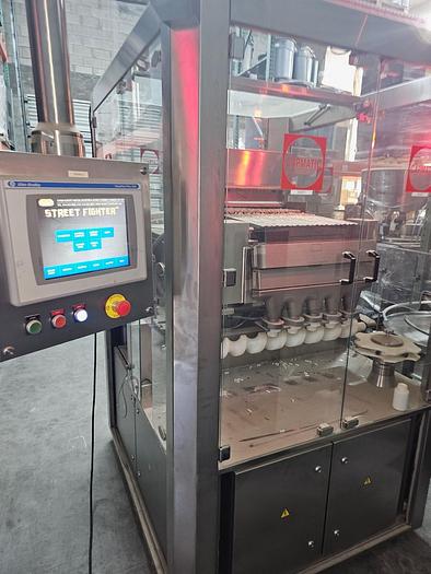 Used AUTOMATIC INLINE TABLETS, CAPSULES, SOFT GELS AND CAPLETS COUNTING AND FILLING MACHINE-BRAND CAPMATIC