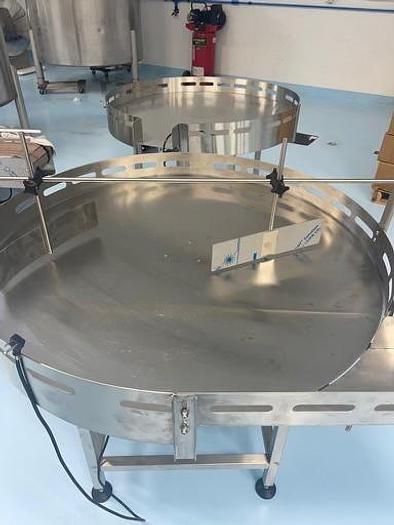 DE-48 Accumulation Rotary Tables with or without Unscrambler