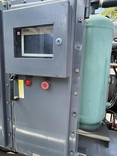 Used Low Temperature  Screw Chiller With Stainless Steel Tank And 2 Pumps-brand Huateng