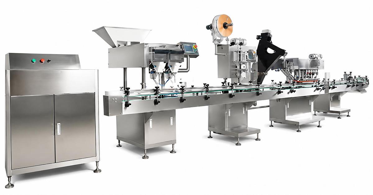 Capsules, Tablets and Softgels High Speed Packaging Line/Production Capacity: up to 150 Bottles per Minute