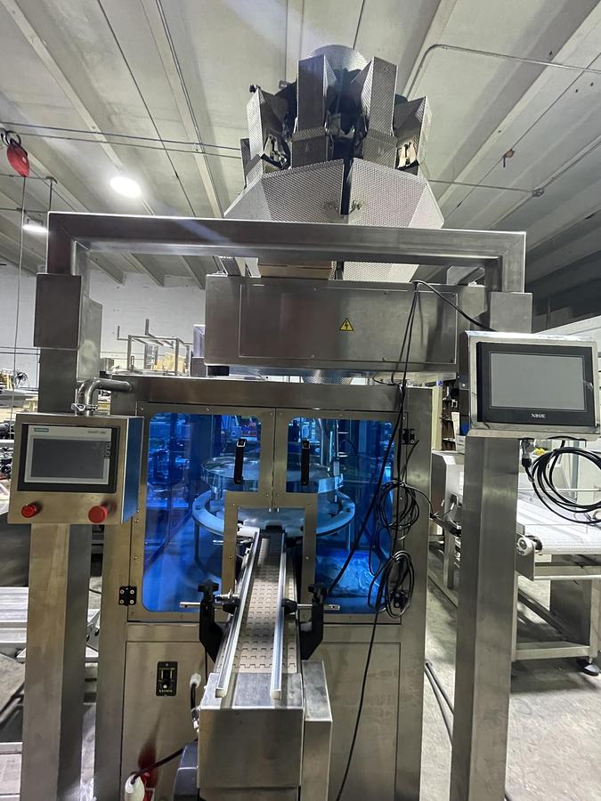FULLY AUTOMATIC WEIGHING FILLING AND CAPPING MACHINE FOR GUMMIES, CANDIES AND SIMILAR PRODUCTS-READY FOR SHIPMENT