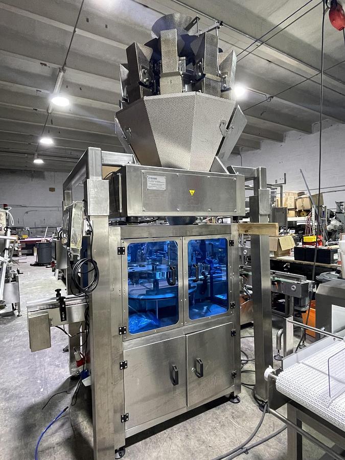 FULLY AUTOMATIC WEIGHING FILLING AND CAPPING MACHINE FOR GUMMIES, CANDIES AND SIMILAR PRODUCTS-READY FOR SHIPMENT