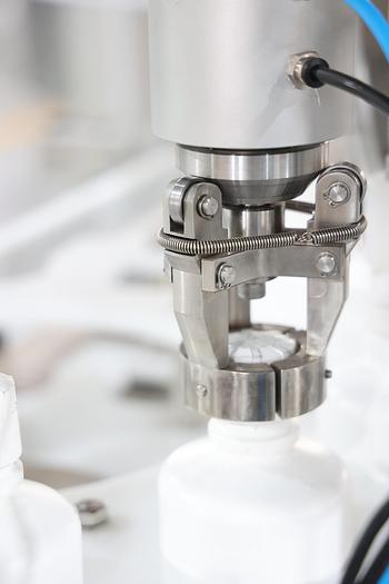 Automatic Filling Line for Bottles and Jars for Small to Medium Production Capacity