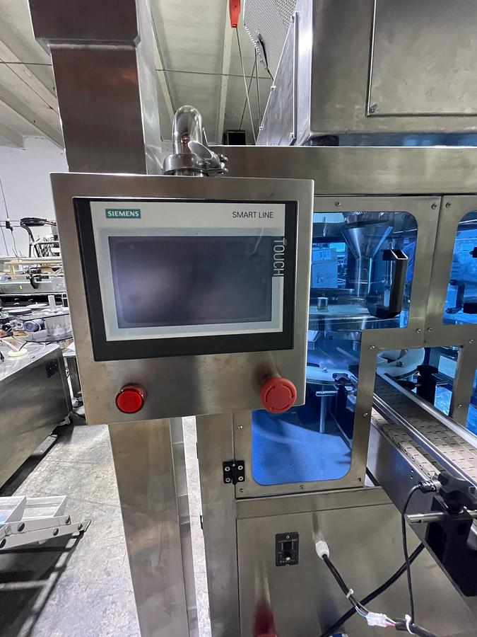 FULLY AUTOMATIC WEIGHING FILLING AND CAPPING MACHINE FOR GUMMIES, CANDIES AND SIMILAR PRODUCTS-READY FOR SHIPMENT
