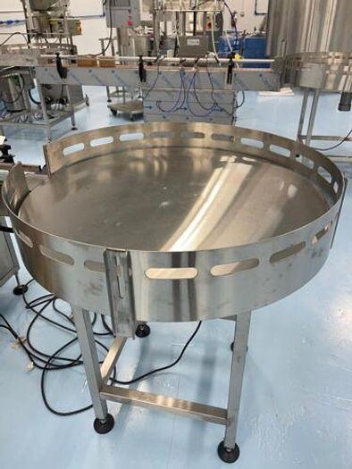 DE-36 Accumulation Rotary Tables with or without Unscrambler