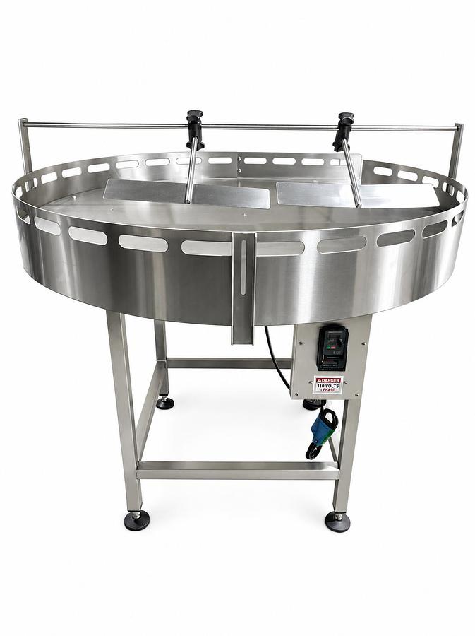 DE-60 Accumulation Rotary Tables with or without Unscrambler and with or without working table-60 Inches Diameter