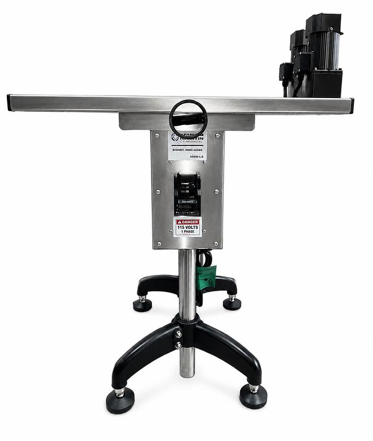 Automatic Counting and Dispensing Machine for Capsules: Automatic Unscrambler, Capper, Induction Sealer, Bottomless Conveyor, Labeling Machine, Neck Bander/Full Sleeve Applicator w/ Heat Tunnel, Accumulation Rotary Table
