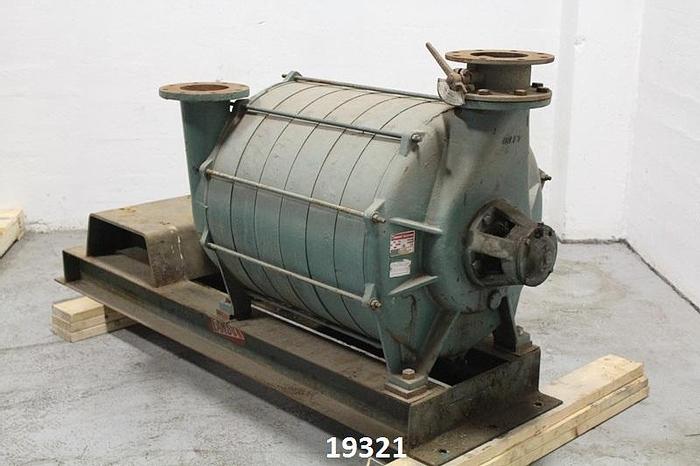 Used Lamson E7-0-7-AD Blower, With Siemens 40 Hp, 3545 Rpm, 460 Volt, 324Ts Frame Motor #19321