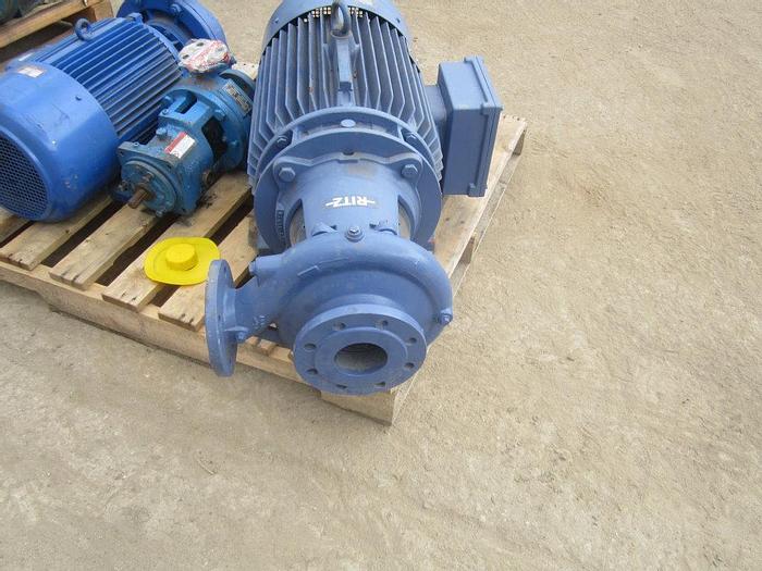 Used Pump, Centrif., 30 kW, Carbon Steel, Ritz, Model 65200.1NF, 3", #S739824