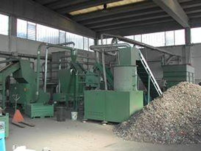 Usato Impianto riciclaggio lattine di alluminio, tappi ed altri metalli