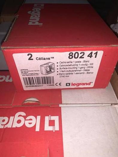 2 CELIANE Legrand Surface mounted box single white