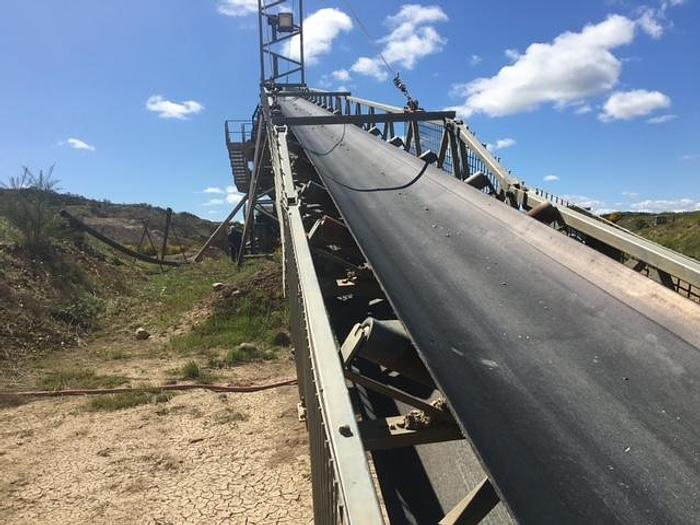 Gebraucht 2014 Terex Kieswaschanlage mit Powercrub 120 Schwertwäsche und Förderbändern