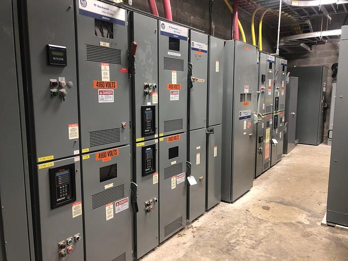 Used ALLEN BRADLEY MCC 4160V SWITCHGEAR SECTIONS for Sale at Global...