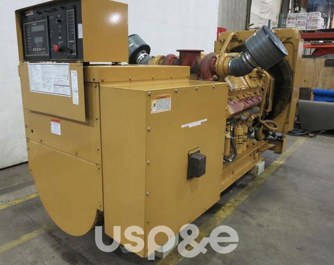Used 1.2 MW 2000 Used Caterpillar 3412 Diesel Generator Set