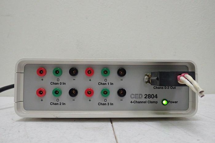 Used CED Ltd CED 2804 4-Channel External Clamp Box