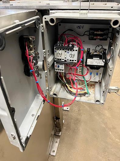 Used USED DEMACO STAINLESS STEEL DOUBLE PADDLE BLENDER, 30 CUBIC FEET