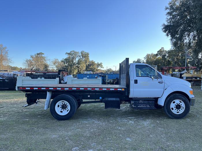 Used 2013 Ford F-650 XL Super-Duty Flatbed Truck #5647