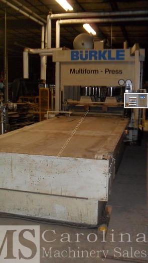 Used Burkle Feed Through Press